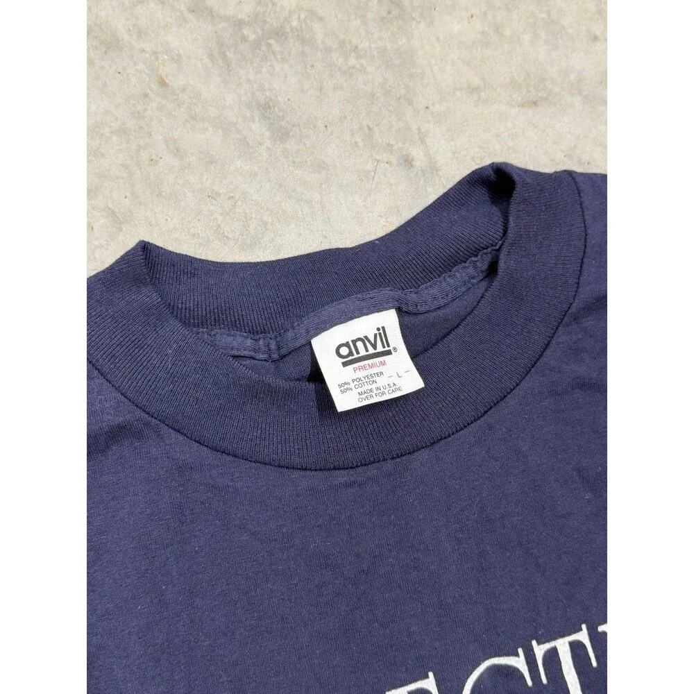 Vintage 90's Connecticut Destenation T Shirt Single Stitch Size L